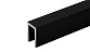 П-образный профиль 19x13, L=2200, алюминий ,черный, уценка t756 BL-У