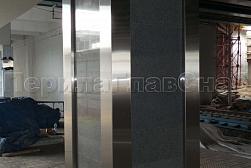 Облицовка колонн нержавеющей сталью в Симферополе. Готовые проекты ПерилаГлавСнаб - фото 9