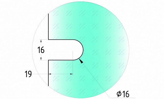 Коннектор для душевой кабины стена-стекло 45х45, вырез 67, цинк, черный t730 BZn 2  Коннектор для душевой кабины стена-стекло 45х45, вырез 67, цинк, черный t730 BZn 2