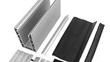 Фото в разборе Комплект профиля зажимного для стекла 16мм и 8+8  - 4