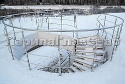 Перила для лестниц из металла в Симферополе. Готовые проекты ПерилаГлавСнаб - фото 1