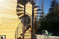 Ограждения маршевых лестниц и площадок в Симферополе. Готовые проекты ПерилаГлавСнаб - фото 6