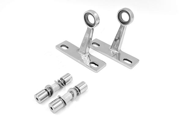 I-спайдер для установки на стеклянное ребро AISI 304 k290-I 11