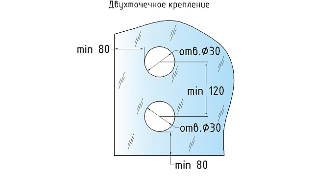 Комплект торцевого крепления несущего стекла, гайка-шайба Ø50х10х18 мм с внутренней резьбой М16(для оцинковки), полированный AISI 304, уценка k277-7-У 3 Комплект торцевого крепления несущего стекла, гайка-шайба Ø50х10х18 мм с внутренней резьбой М16(для оцинковки), полированный AISI 304, уценка k277-7-У 3