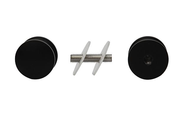 Ручка-кноб для душа, алюминий-черный t691 ALBL 4