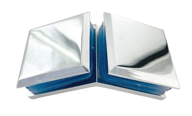 Коннектор для душевой кабины стекло-стекло 135°, 45х45, цинк , вырез 71 t736 PZn 4 Коннектор для душевой кабины стекло-стекло 135°, 45х45, цинк , вырез 71 t736 PZn 4