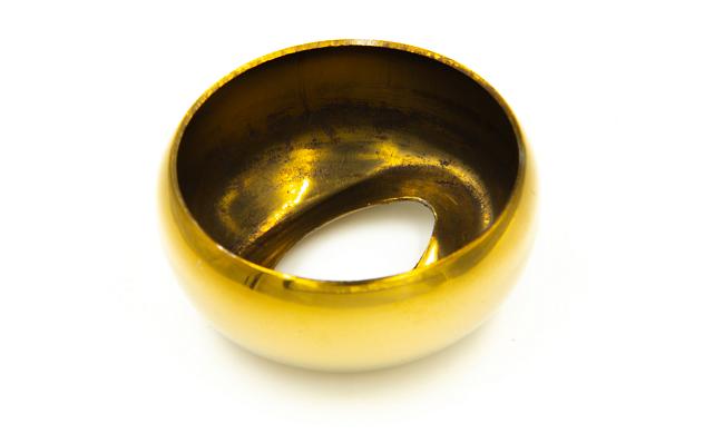 Наконечник штампованный, прямой под Ø50,8 мм, золото k068-88 3