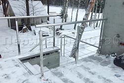 Ограждение входных групп в Симферополе. Готовые проекты ПерилаГлавСнаб - фото 6