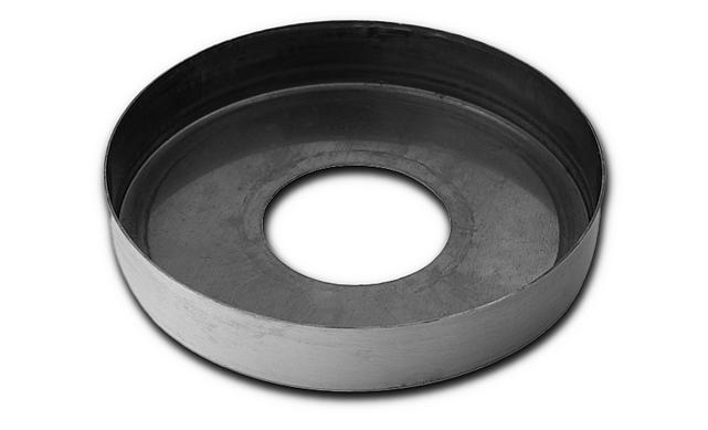 Низ стойки Ø38.1 мм, 100х20х0.8, шлифованный (AISI 304) k201-3 3