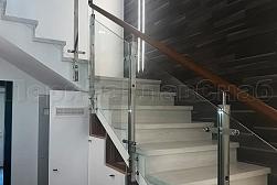 Перила на второй этаж в Симферополе. Готовые проекты ПерилаГлавСнаб - фото 7