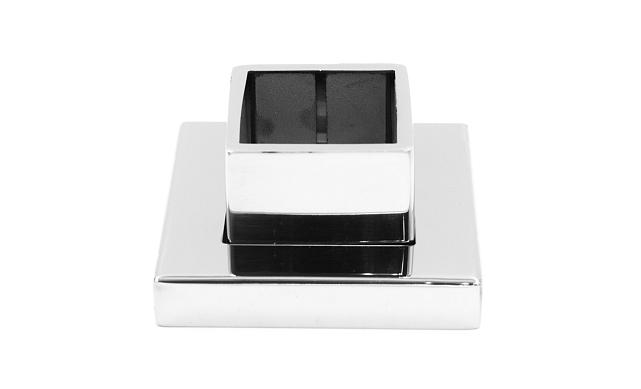 Цанга под трубу 40х40 мм, полированная, (AISI 304) k333 3