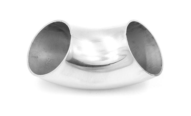 Отвод поручня под сварку Ø42.4 мм, полированный, (AISI 304) k346 4