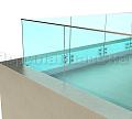Ограждение на несущем стекле с торцевым креплением для крыш в Симферополе. Готовые проекты ПерилаГлавСнаб - фото 1