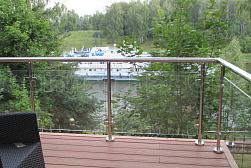 Перила и ограждения для террас в Симферополе. Готовые проекты ПерилаГлавСнаб - фото 22