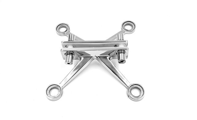 X-спайдер для установки на стеклянное ребро AISI 304 k290-X 12