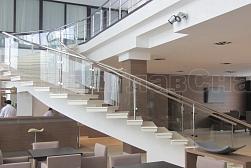 Ограждения для лестниц в Симферополе. Готовые проекты ПерилаГлавСнаб - фото 2