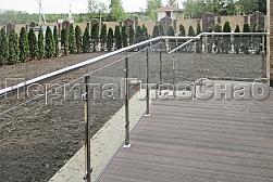 Перила и ограждения для террас в Симферополе. Готовые проекты ПерилаГлавСнаб - фото 20