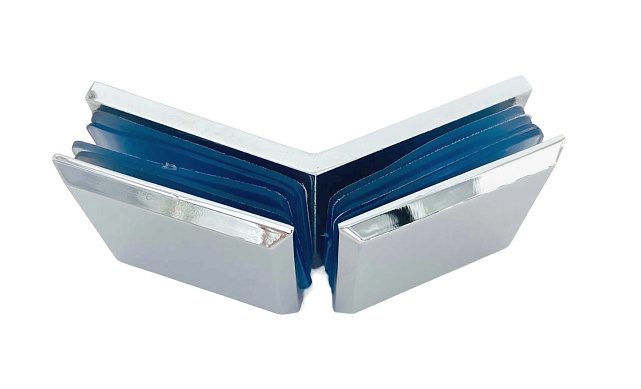 Коннектор для душевой кабины стекло-стекло 135°, 45х45, цинк , вырез 71 t736 PZn 2 Коннектор для душевой кабины стекло-стекло 135°, 45х45, цинк , вырез 71 t736 PZn 2