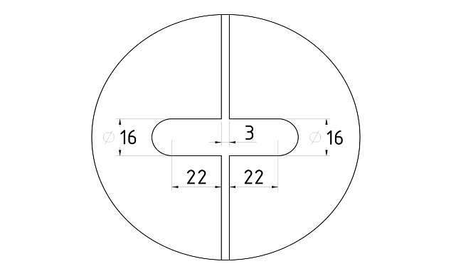 Коннектор для душевой кабины стекло-стекло 180°, 45х45, нерж 304, вырез 64 t724 SSS 4 Коннектор для душевой кабины стекло-стекло 180°, 45х45, нерж 304, вырез 64 t724 SSS 4