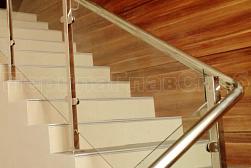 Перила на второй этаж в Симферополе. Готовые проекты ПерилаГлавСнаб - фото 12