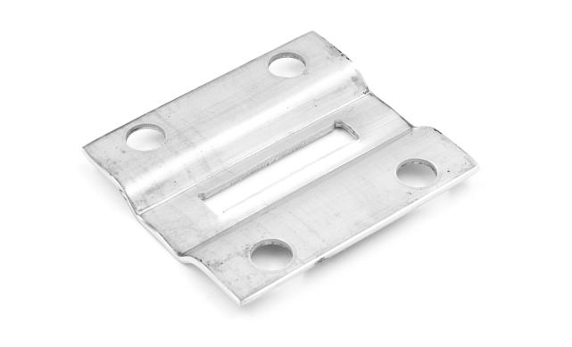 Боковой крепеж стойки под Ø38.1 мм, полированный (AISI 316) k056-2 4