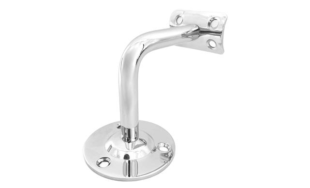 Пристенок с ложементом под Ø38.1 мм, сварной, полированный, (AISI 201) k010-6 8