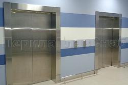 Облицовка лифтовых порталов из нержавеющей стали в Симферополе. Готовые проекты ПерилаГлавСнаб - фото 1