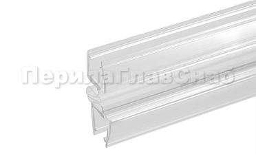 Уплотнитель для стекла в душевую кабину стекло-стекло 8мм зиг-заг 2,2 м t227 купить в Симферополе