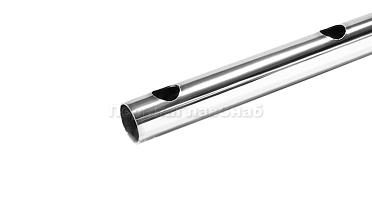 Труба AISI 201 25х1х6000, с перфорацией под  Ø16, 90°, GRIT 600 831-1 купить в Симферополе