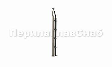 Стойка эксклюзивная с 4 ригеледержателями, крепление в пол, регулируемый ложемент (AISI 304) k787 купить в Симферополе